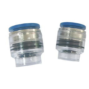 Microduct End Connector With metal-end